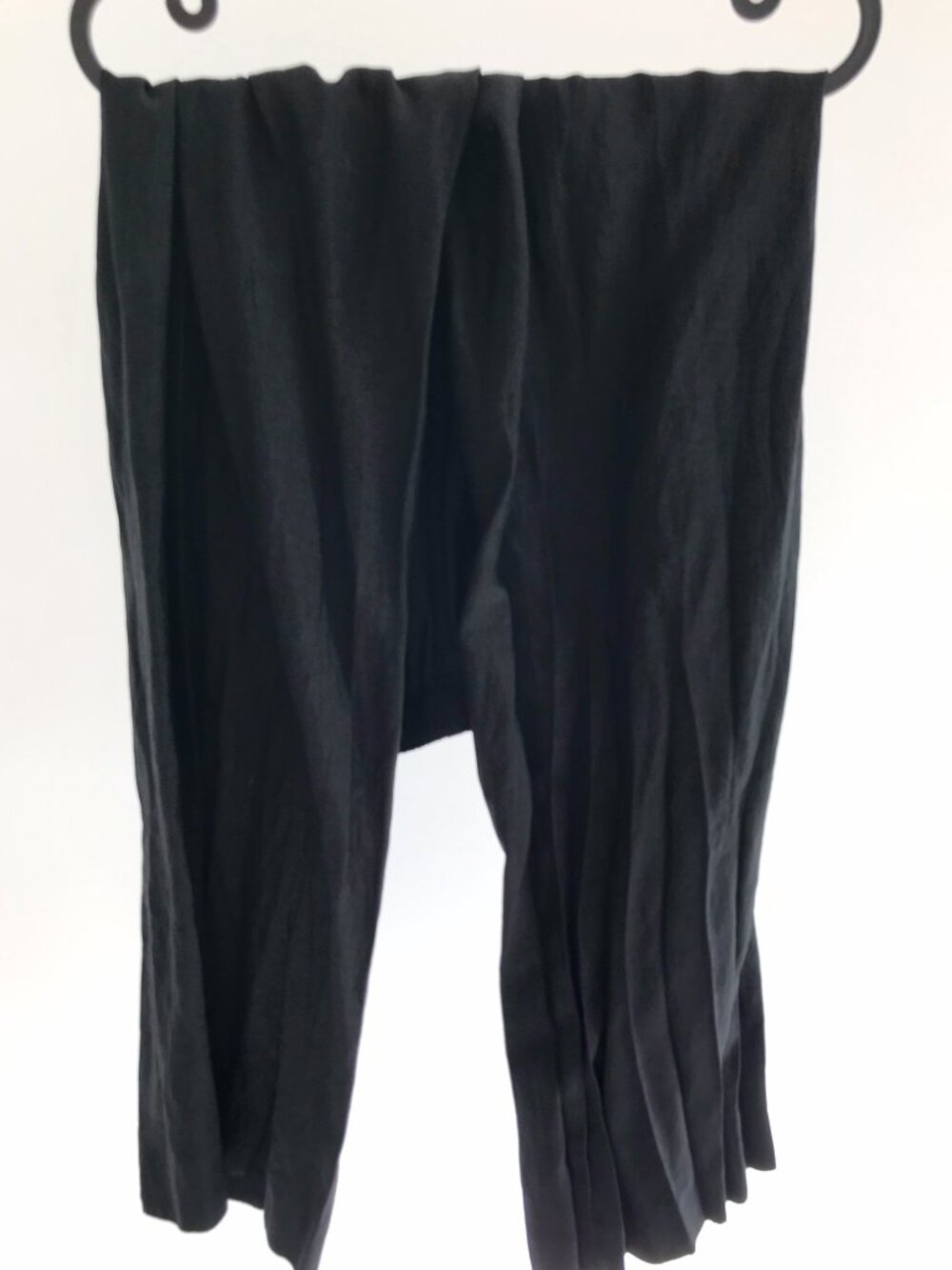 J. Crew Petite Black Satin Pants